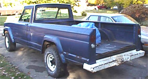 1968 Jeep J-3000 rear view